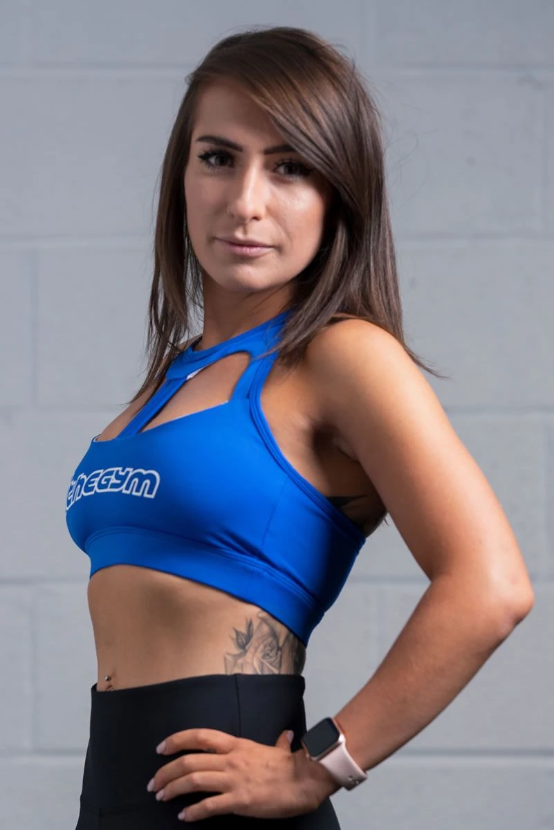 @theGym Athletic Sports Bra - Blue 4 @theGym Athletic Sports Bra - Blue - Image 2