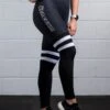 @theGym Black-Leopard Leggings 2 @theGym Black-Leopard Leggings -Gym Equipme Sales 1 meg black leopard leggings