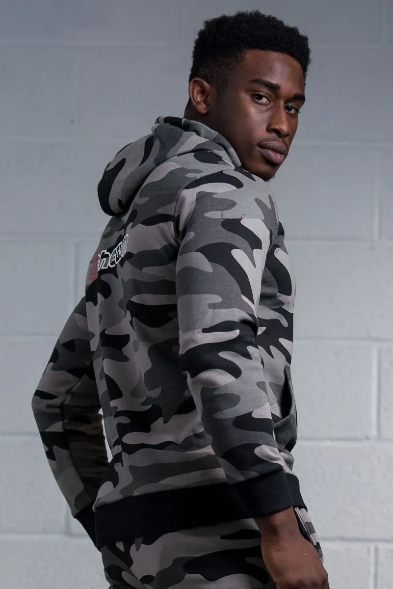 @theGym Classic Hoodie - Black/Grey-Camo 4 @theGym Classic Hoodie - Black/Grey-Camo - Image 2