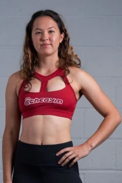 @theGym Athletic Sports Bra - Red