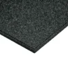 10mm Thick Black Functional Gym Flooring Tile, 500x500mm -Gym Equipme Sales 10mm black gym tile 2