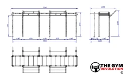 ATX Functional B2A Training Rig 10 ATX Functional B2A Training Rig -Gym Equipme Sales 2 back 2 action rig design schematics