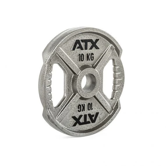 ATX Hammertone Olympic Cast-Iron Weight Plates 10 ATX Hammertone Olympic Cast-Iron Weight Plates - Image 8