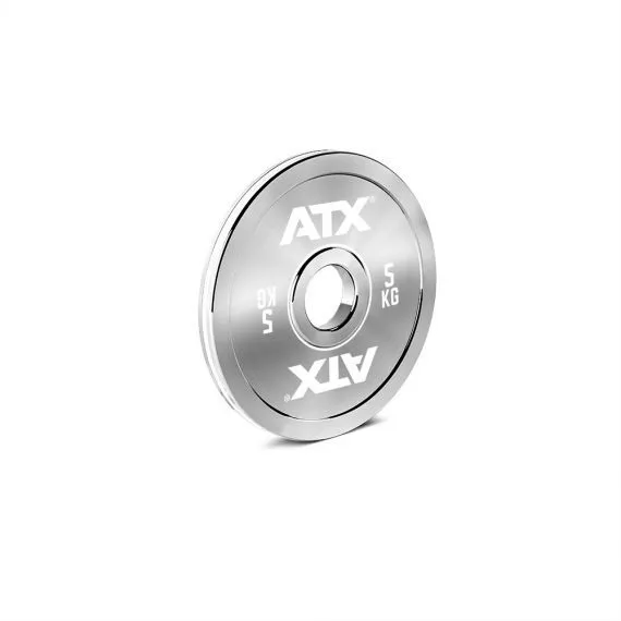 ATX Calibrated Steel Weight Plates - Chrome Finish 7 ATX Calibrated Steel Weight Plates - Chrome Finish - Image 5