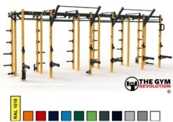 ATX Functional B2A Training Rig 12 ATX Functional B2A Training Rig -Gym Equipme Sales 6 back 2 action rig design front view 2 tone example2