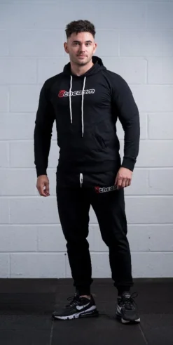 TRACKSUIT: @theGym Classic Hoodie And Joggers Set In Black -Gym Equipme Sales at the gym 2020 00002