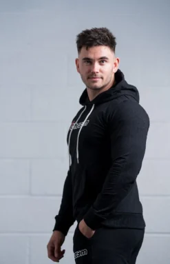 @theGym Lightweight Classic Hoodie - Black 27 @theGym Lightweight Classic Hoodie - Black -Gym Equipme Sales at the gym 2020 00009
