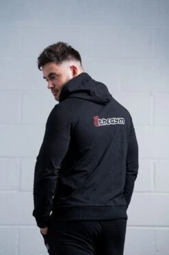 @theGym Unisex Lightweight Classic Hoodie - Black 31 @theGym Unisex Lightweight Classic Hoodie - Black -Gym Equipme Sales at the gym 2020 00010 1