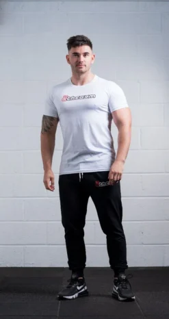 @theGym Classic T-Shirt - White -Gym Equipme Sales at the gym 2020 00043