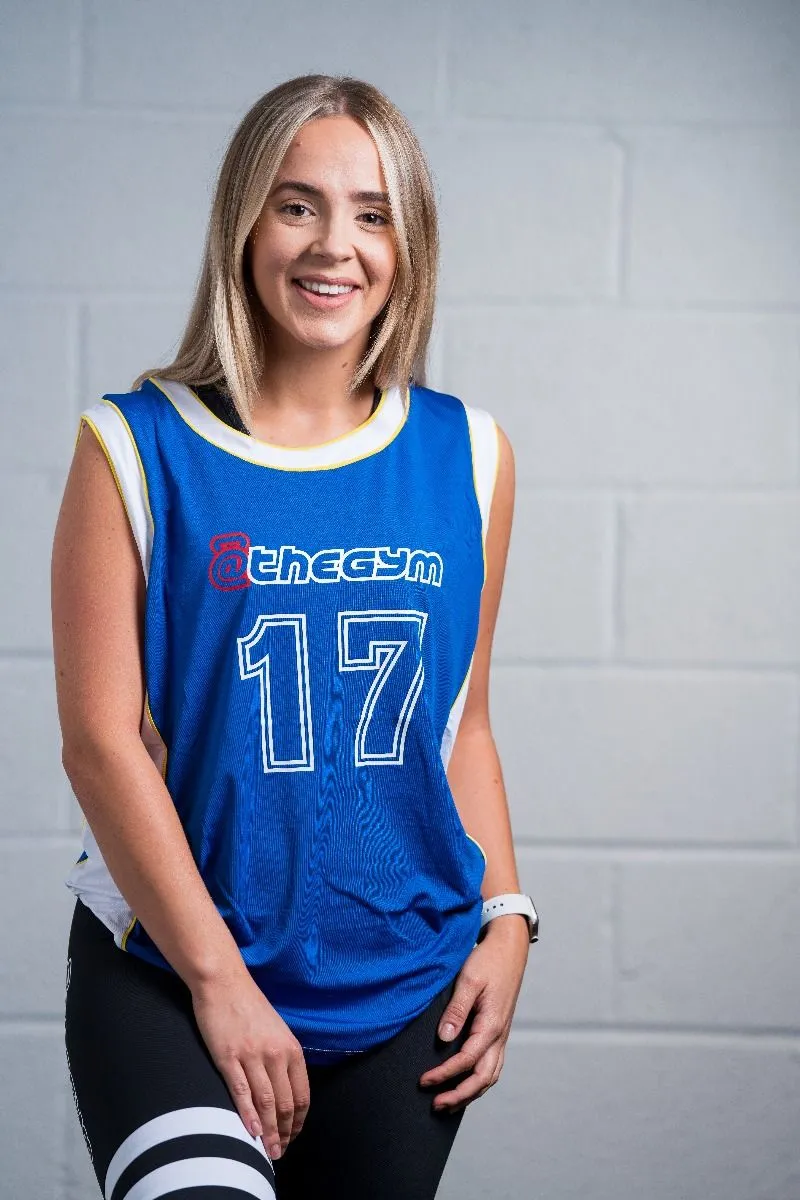 @theGym Unisex Baller Tank Vest - Blue 8 @theGym Unisex Baller Tank Vest - Blue - Image 6