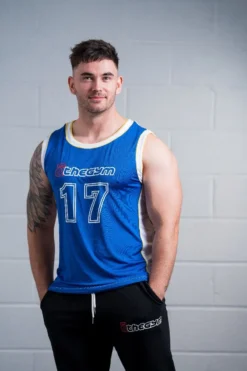 @theGym Unisex Baller Tank Vest - Blue 17 @theGym Unisex Baller Tank Vest - Blue -Gym Equipme Sales at the gym 2020 00145 2