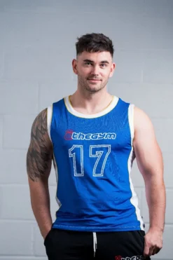 @theGym Unisex Baller Tank Vest - Blue 14 @theGym Unisex Baller Tank Vest - Blue -Gym Equipme Sales at the gym 2020 00148 2
