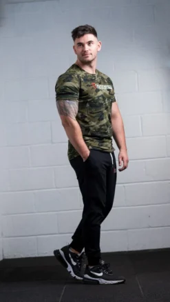 @theGym Unisex Classic T-Shirt - Green-Camo 15 @theGym Unisex Classic T-Shirt - Green-Camo -Gym Equipme Sales at the gym 2020 00173