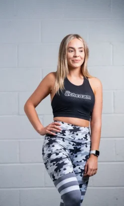 @theGym Grey-Camo Leggings -Gym Equipme Sales at the gym 2020 00177