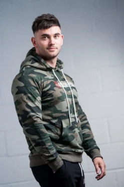 @theGym Classic Hoodie - Green-Camo 36 @theGym Classic Hoodie - Green-Camo -Gym Equipme Sales at the gym 2020 00186