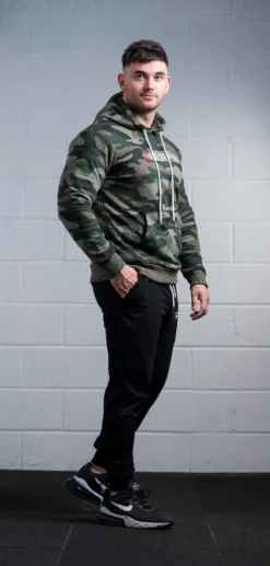 @theGym Classic Hoodie - Green-Camo 38 @theGym Classic Hoodie - Green-Camo -Gym Equipme Sales at the gym 2020 00188