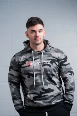 @theGym Classic Hoodie - Black/Grey-Camo 17 @theGym Classic Hoodie - Black/Grey-Camo -Gym Equipme Sales at the gym 2020 00198