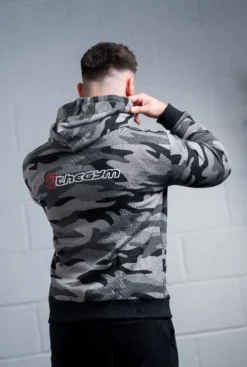 @theGym Classic Hoodie - Black/Grey-Camo 19 @theGym Classic Hoodie - Black/Grey-Camo -Gym Equipme Sales at the gym 2020 00206