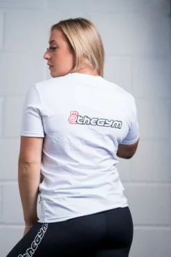 @theGym Classic T-Shirt - White -Gym Equipme Sales at the gym 2020 00213 1