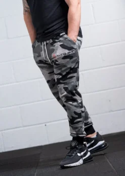 @theGym Classic Joggers - Black/Grey-Camo