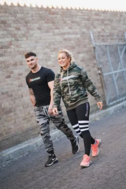@theGym Classic Joggers - Black/Grey-Camo -Gym Equipme Sales at the gym 2020 00316 5