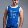 @theGym Unisex Baller Tank Vest - Blue