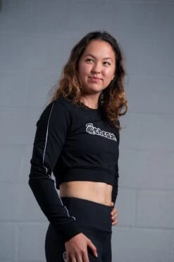 @theGym Cropped Sweater - Black -Gym Equipme Sales at the gym 2020 00512