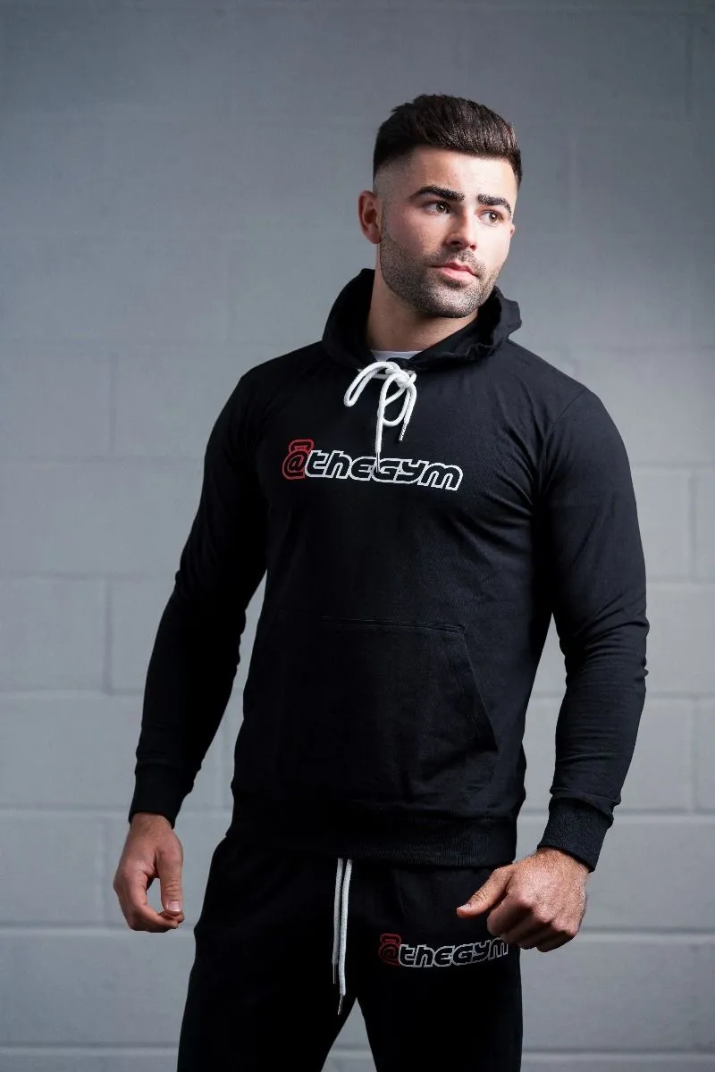 @theGym Lightweight Classic Hoodie - Black 5 @theGym Lightweight Classic Hoodie - Black - Image 3