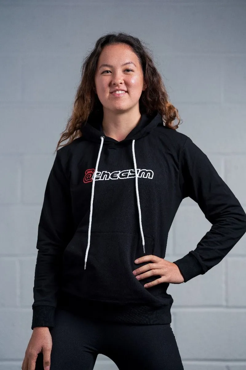 @theGym Lightweight Classic Hoodie - Black 18 @theGym Lightweight Classic Hoodie - Black - Image 16