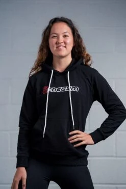 @theGym Unisex Lightweight Classic Hoodie - Black 23 @theGym Unisex Lightweight Classic Hoodie - Black -Gym Equipme Sales at the gym 2020 00564 1