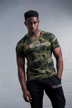 @theGym Unisex Classic T-Shirt - Green-Camo 16 @theGym Unisex Classic T-Shirt - Green-Camo -Gym Equipme Sales at the gym 2020 00585