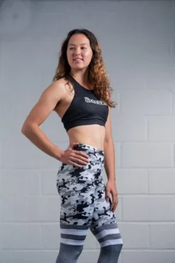 @theGym Grey-Camo Leggings -Gym Equipme Sales at the gym 2020 00635