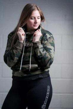 @theGym Unisex Classic Hoodie - Green-Camo