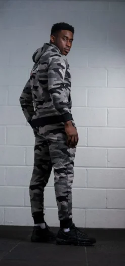 @theGym Classic Joggers - Black/Grey-Camo -Gym Equipme Sales at the gym 2020 00656