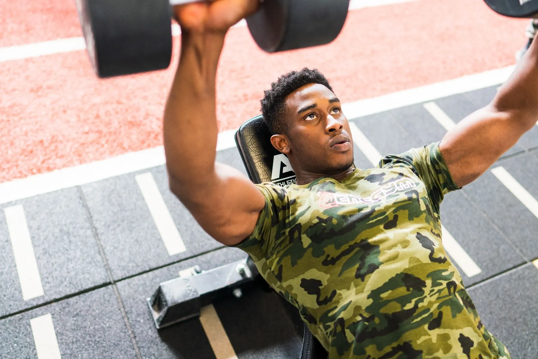 @theGym Unisex Classic T-Shirt - Green-Camo 10 @theGym Unisex Classic T-Shirt - Green-Camo - Image 8