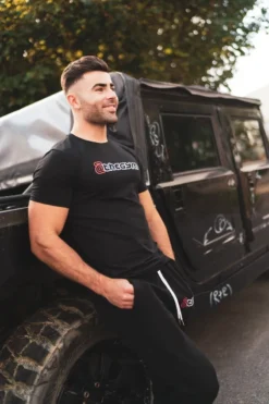@theGym Classic T-Shirt - Black 25 @theGym Classic T-Shirt - Black -Gym Equipme Sales at the gym 2020 00812