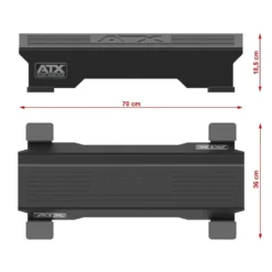 ATX Calf Block With Squat Ramp - CAFB -Gym Equipme Sales atx cafb skizze
