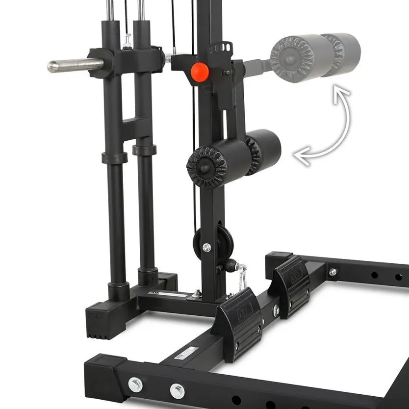 ATX Half Rack HRX-620 With Plate Load Lat Pulldown 7 ATX Half Rack HRX-620 With Plate Load Lat Pulldown - Image 5