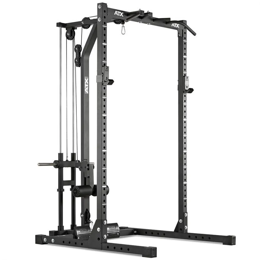 ATX Half Rack HRX-620 With Plate Load Lat Pulldown 3 ATX Half Rack HRX-620 With Plate Load Lat Pulldown