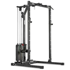 ATX Half Rack HRX-620 With Stack Weight Lat Pulldown
