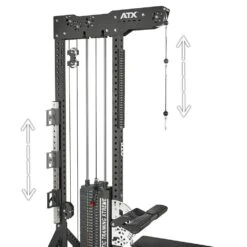 ATX Trinity Lat Pulldown/ Seated Row LSW-850 -Gym Equipme Sales atx lsw 850 04 1