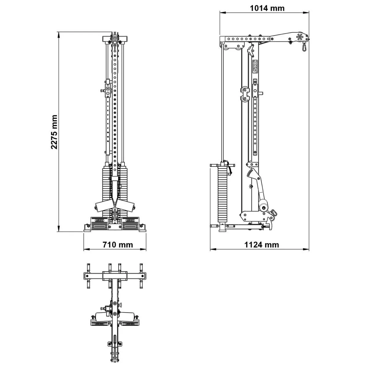 LTO-780 ATX Lat Pulldown Option For PRX-780 4 LTO-780 ATX Lat Pulldown Option For PRX-780 - Image 2