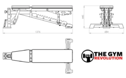 ATX Ladder Adjustable Bench MBX-660 Mk2 -Gym Equipme Sales atx mbx 660 03