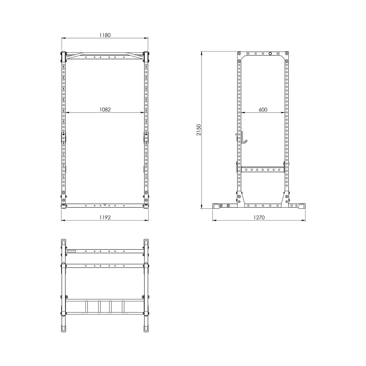 ATX Power Rack PRX-520 3 ATX Power Rack PRX-520