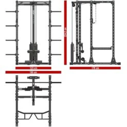 ATX Power Cage PCX-750 + Stack Weight Lat Pulldown 8 ATX Power Cage PCX-750 + Stack Weight Lat Pulldown -Gym Equipme Sales atx prx 750 set 280 dim