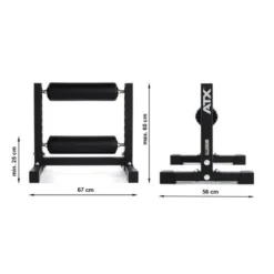 ATX® Split Squat Stand / Bulgarian Split Squat - SLS-600 17 ATX® Split Squat Stand / Bulgarian Split Squat - SLS-600 -Gym Equipme Sales atx sls 600 ma skizze neu