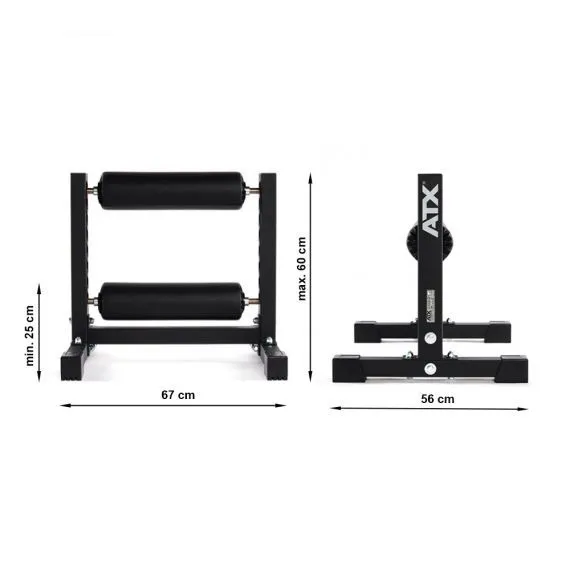 ATX® Split Squat Stand / Bulgarian Split Squat - SLS-600 10 ATX® Split Squat Stand / Bulgarian Split Squat - SLS-600 - Image 8