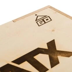 ATX 3-in-1 Plyometric Box (50/60/70cm) -Gym Equipme Sales atx sprungbox aus holz mit 3 verschiedenen sprunghoehen 3700 4