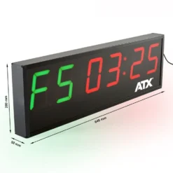 ATX Large 6-Digit LED Interval Timer 10 ATX Large 6-Digit LED Interval Timer -Gym Equipme Sales atx tmr 06 06 ma skizze