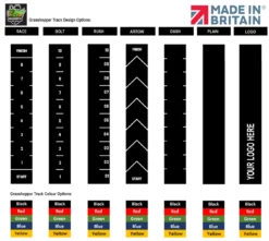 Yellow - Grasshopper Artificial Grass Performance Speed Track 12 Yellow - Grasshopper Artificial Grass Performance Speed Track -Gym Equipme Sales grasshopper logo sprint track designs 1 1 1 1